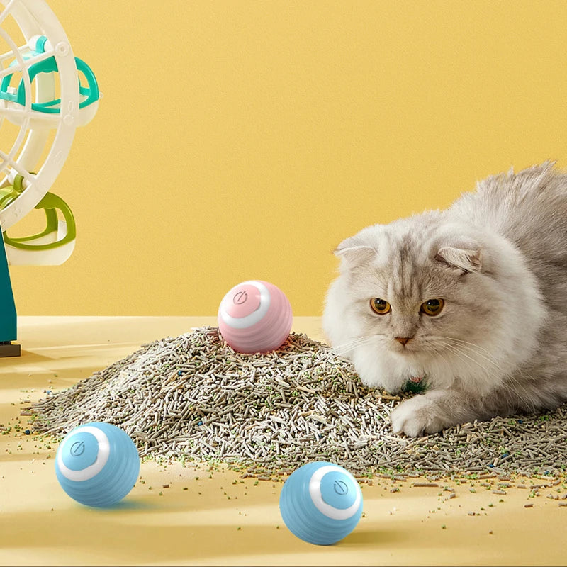 MichiSpin™ – Pelota Inteligente Interactiva para Gatos