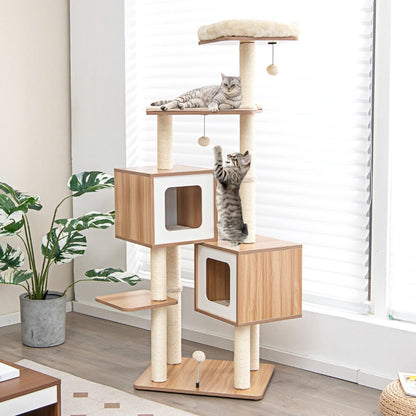 Torre Bigotes™ – Torre de Juego y Descanso para Gatos